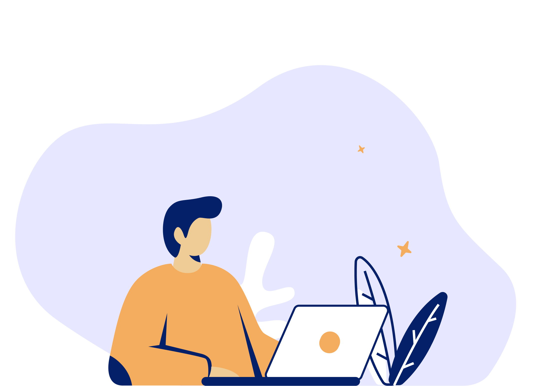 PlyERP business workspace illustration